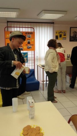 Rencontre avec les jeunes de La Clarté