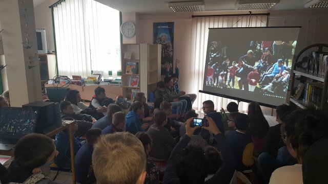 Rencontre avec les jeunes de La Clarté